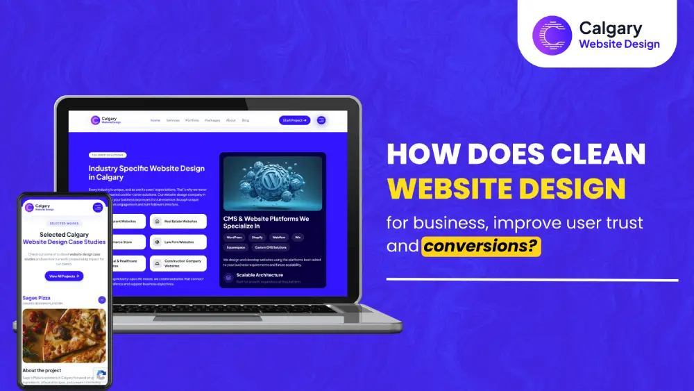 How Does Clean Website Design for Business Improve User Trust and Conversions?
